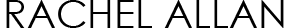 Rachel Allan logo